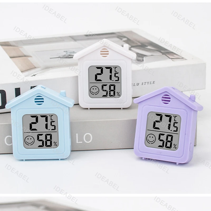 LCD Digital Thermometer Hygrometer Indoor Room Electronic Temperature Humidity Meter Sensor Gauge Weather Station For Home 