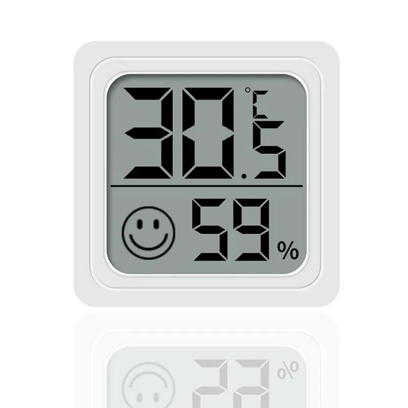 LCD Digital Thermometer Hygrometer Indoor Room Electronic Temperature Humidity Meter Sensor Gauge Weather Station For Home 