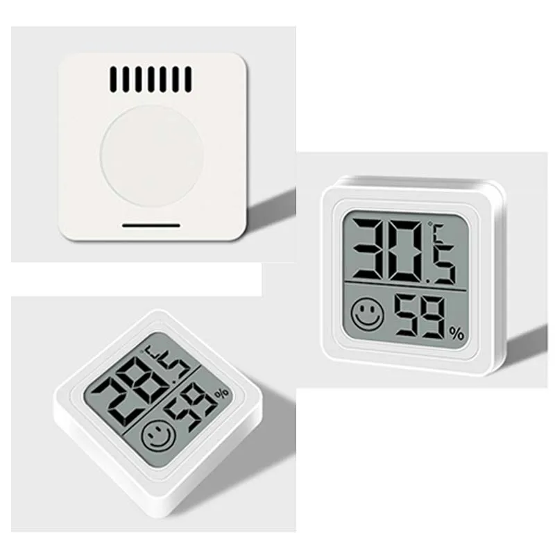 LCD Digital Thermometer Hygrometer Indoor Room Electronic Temperature Humidity Meter Sensor Gauge Weather Station For Home 