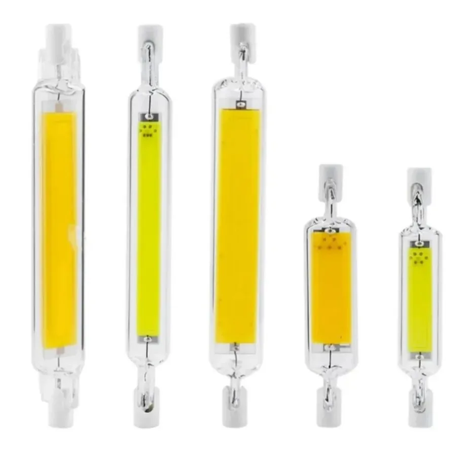 PaaMaa R7S LED COB Glass Tube 78mm 189mm 118mm J78 J118 High Power COB Light Bulb AC 110V 220V Home Replace Halogen Lamp