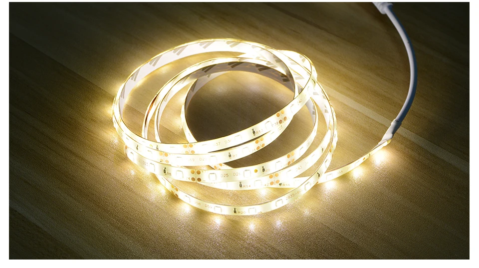 1-5m PIR Motion Sensor LED Strip Lights DC 12V Diode Tape Waterproof Auto On/Off Stairs Wardrobe Closet Kitchen Backlight Light