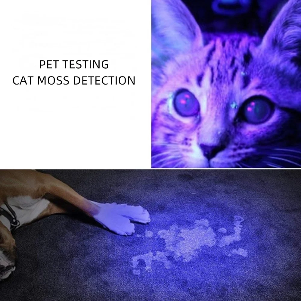 Alonefire SV53 20W 365nm High Power UV Flashlight Ultraviolet Blacklight Detector Money Pet Urine Dry Stains Bed Bug Scorpions