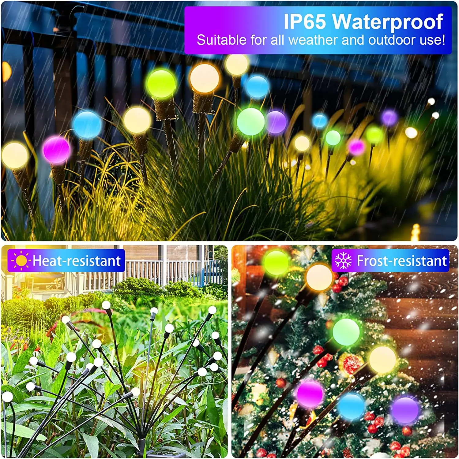 10pack Garden Lights Solar Outdoor New Upgraded Leaf Design Solar Lights for Outside Garden Solar Garden Lights Outdoor