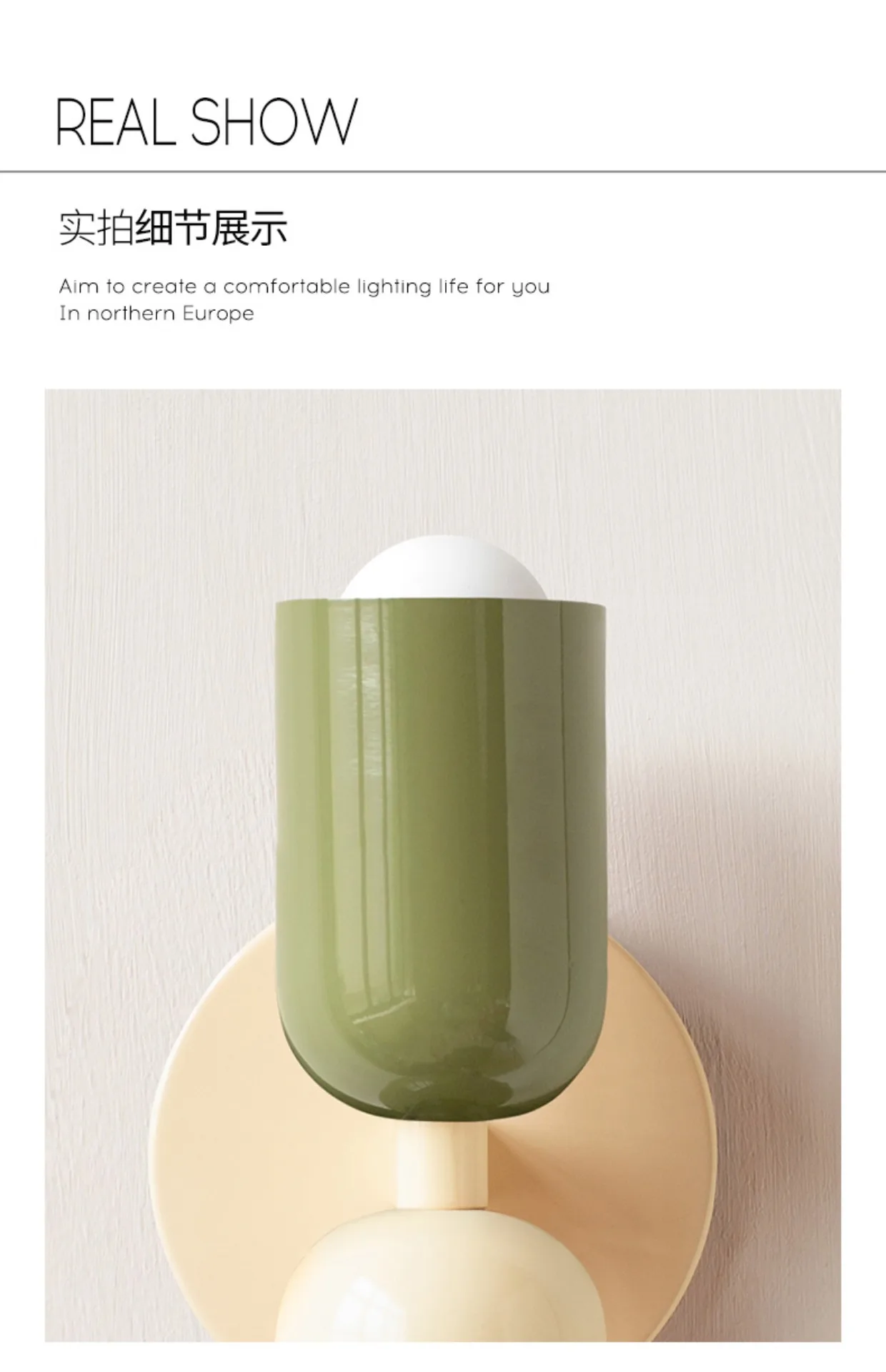 Modern Cream Style Wall Lamp Double Ended Bedroom Bedside Lamp Children's Room Study Art Lights Minimalist Creative Wall Sconce