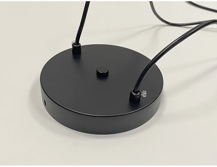 Nordic Black LED Chandelier Pendant Lights Bedroom Bedside Lighting Decor Dining Fixture Hanging Lamp Adjustable Angle Lustres