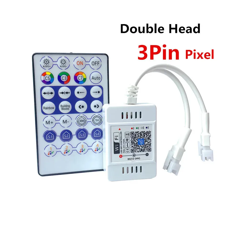 Magic Home LED WiFi Controller RGB RGBW RGBWW Pixel 12V 24V RF Remote Control For 5050 3528 WS2811 LED Strip