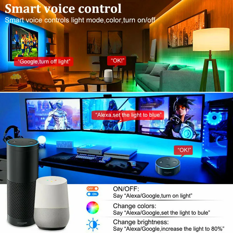 Magic Home LED WiFi Controller RGB RGBW RGBWW Pixel 12V 24V RF Remote Control For 5050 3528 WS2811 LED Strip