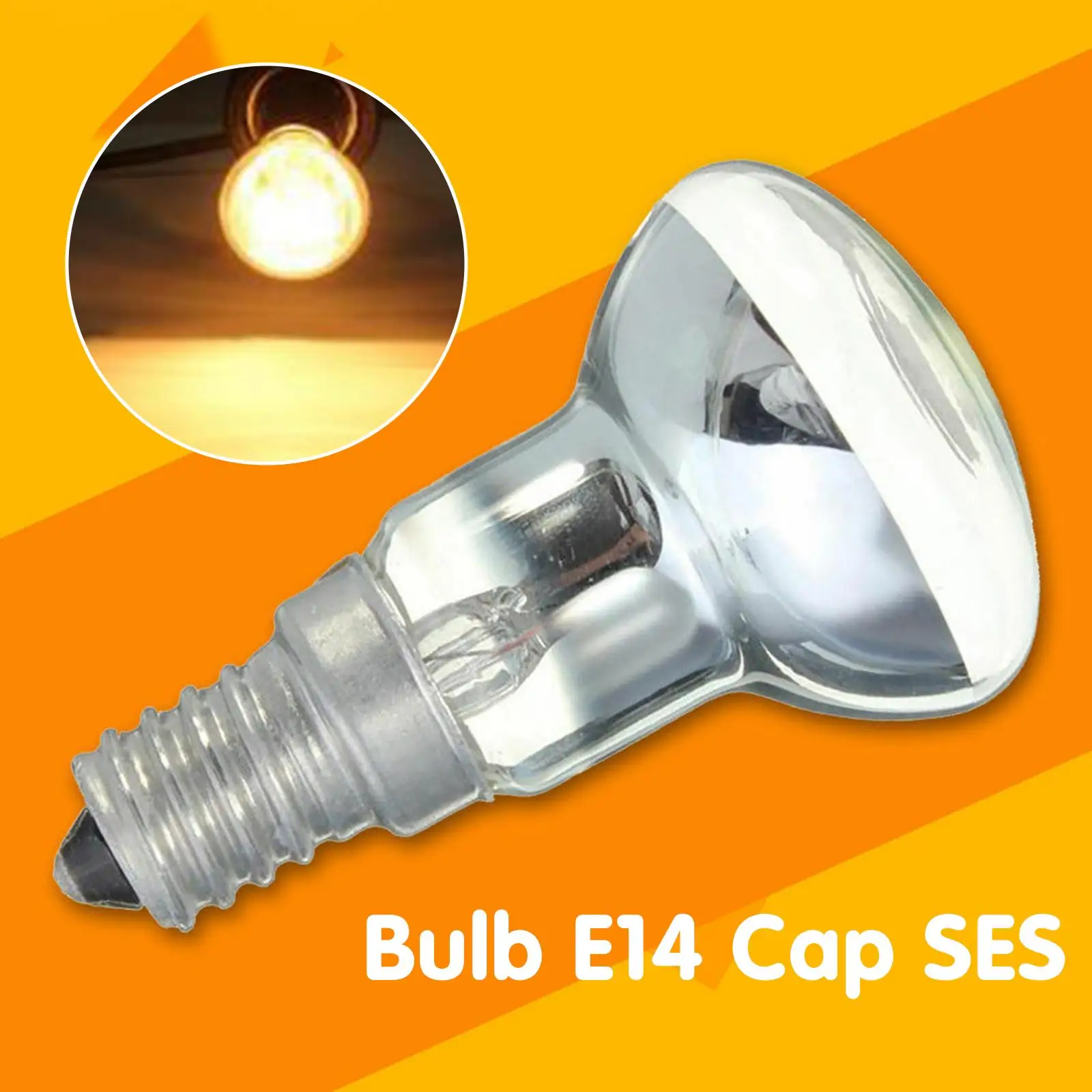 E14 Replacement Lava Lamp SES 30w R39 Reflector Bulb Filament Decor Incandescent Home Lamp K7E3