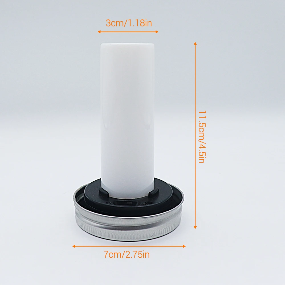 1PCS Solar LED Mason Jar Lit Light Torch Flame Warm LED Garden Outdoor Solar Bottle Lamp Candle Lantern Christmas Decoration