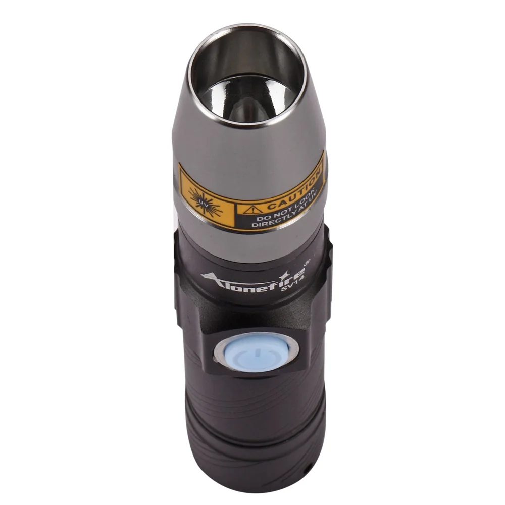 365nm UV Flashlight USB Rechargeable Money Pet Urine Ore Cat Tinea Leakage Scorpion Fluorescent Invisible Ink Marker Check Light