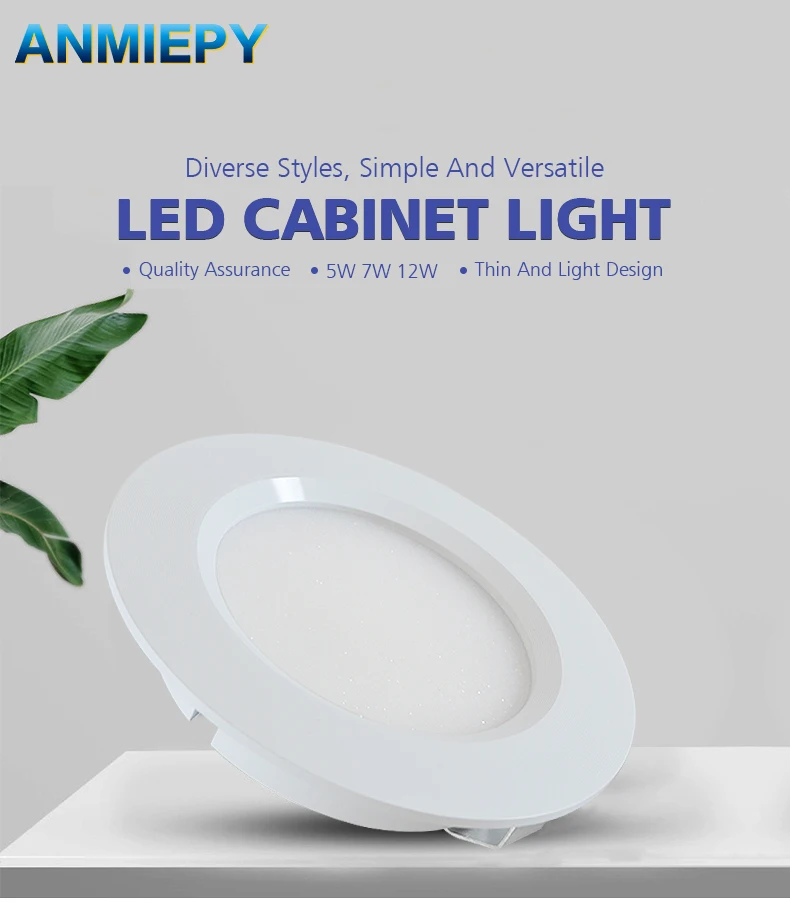 LED Mini Spotlight Outdoor IP65 Waterproof 12V 5W 3W 7W Bathroom Ceiling Hidden Downlight Ultra-thin Spotlight Cabinet Light