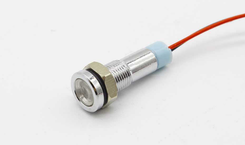 6mm LED indicator light 6V 12V 24V 220V signal lamp