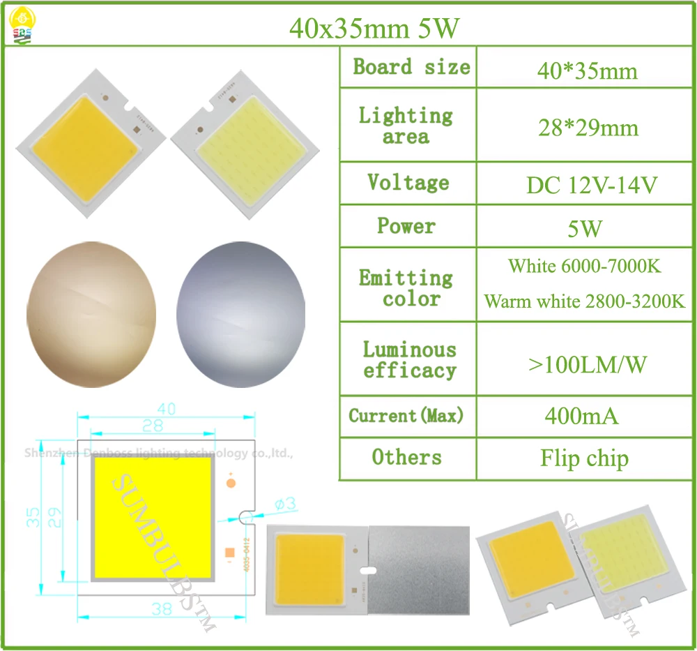 DC 12V All Size COB LED Strip Panel Light 2W-300W Module Bar Bulb for DIY Night Stage Effect Lamp