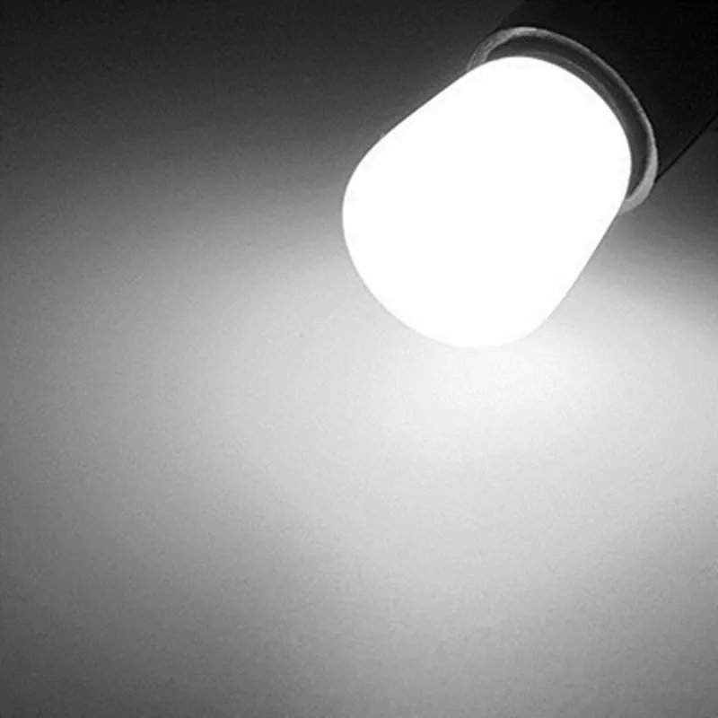 Mini 2W LED Light Bulbs E14 E12 T22 220V 110V 12V 24V 2835 SMD Refrigerator Lamp Screw Bulb For Refrigerator Freezer