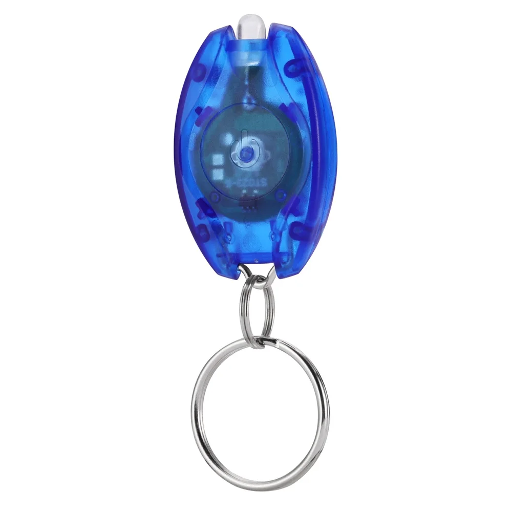 Led Keychain Light Mini Multicolored Cool Popular White Light Child Schoolbag Backpack Stairs Emergency Lighting Flashlight Lamp