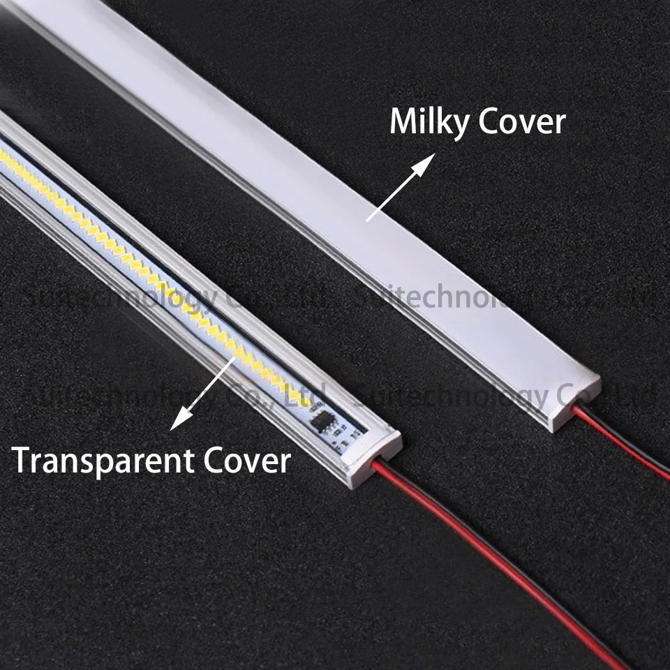 2pcs 20cm 30cm 40cm 50cm LED Hard Rigid Strip Bar Light AC220V Aluminium Shell Kitchen Under Cabinet Lamp Room