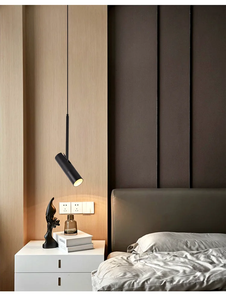 Minimalist LED Hanging Pendant Light for Bedroom Dining Room Kitchen Restaurant Decor Chandeliers Pendant Lamp Bedside Lights