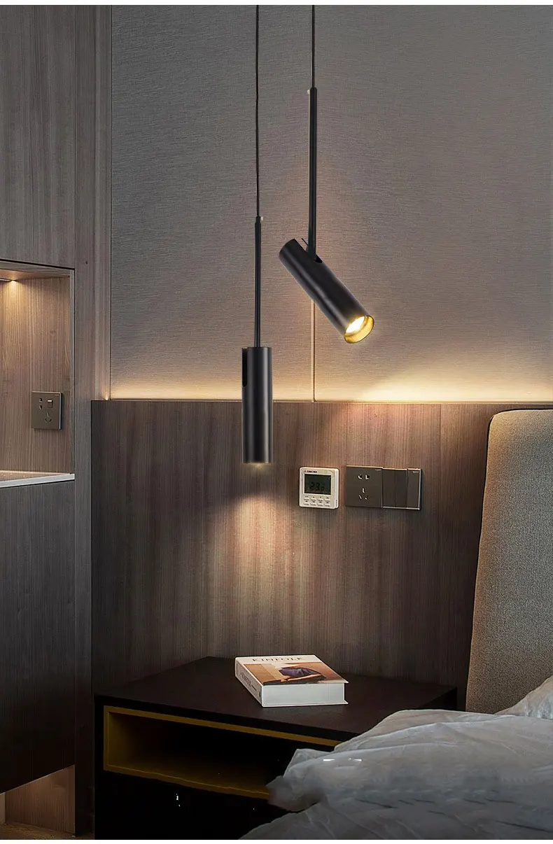 Minimalist LED Hanging Pendant Light for Bedroom Dining Room Kitchen Restaurant Decor Chandeliers Pendant Lamp Bedside Lights