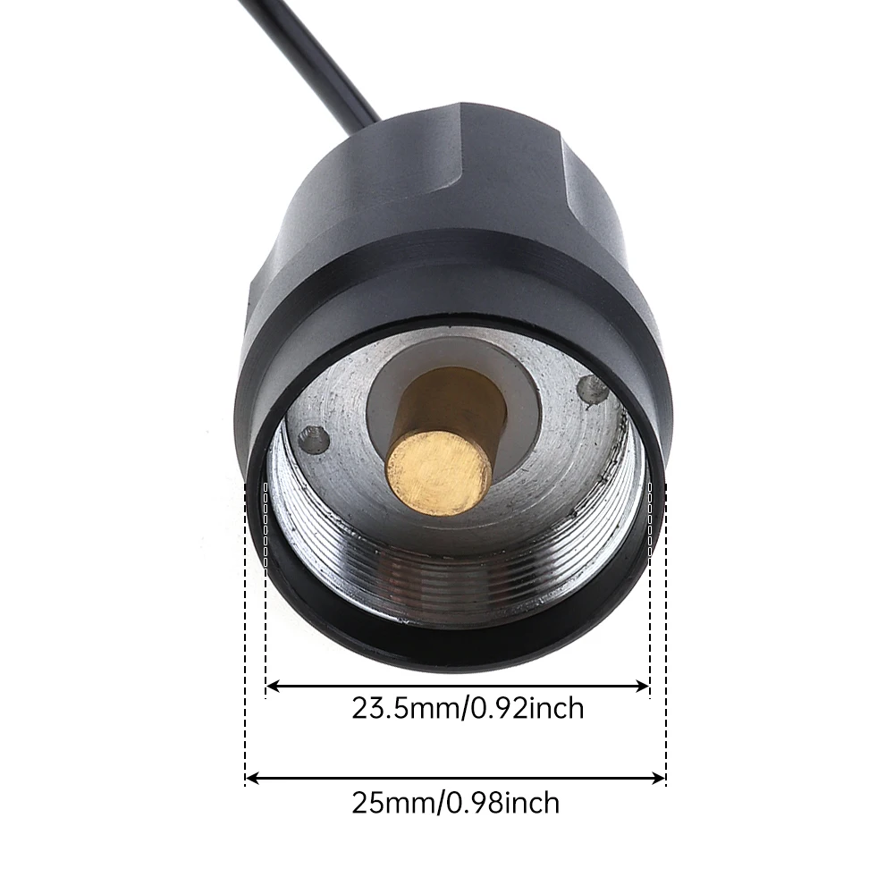 Flashlight Remote Pressure Switch Fit for A100/C8/T50 /B158/501B/502B Zoomable LED Torch Tactical LED Flashlight Accessories