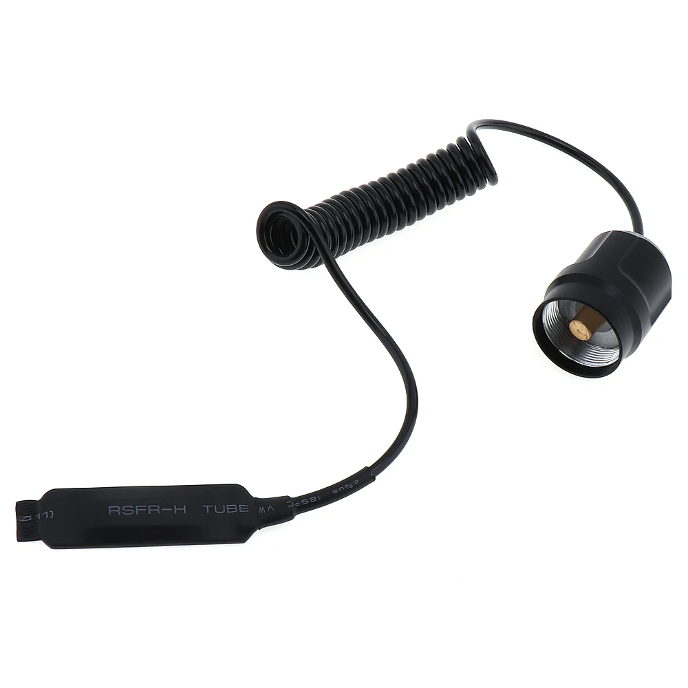 Flashlight Remote Pressure Switch Fit for A100/C8/T50 /B158/501B/502B Zoomable LED Torch Tactical LED Flashlight Accessories
