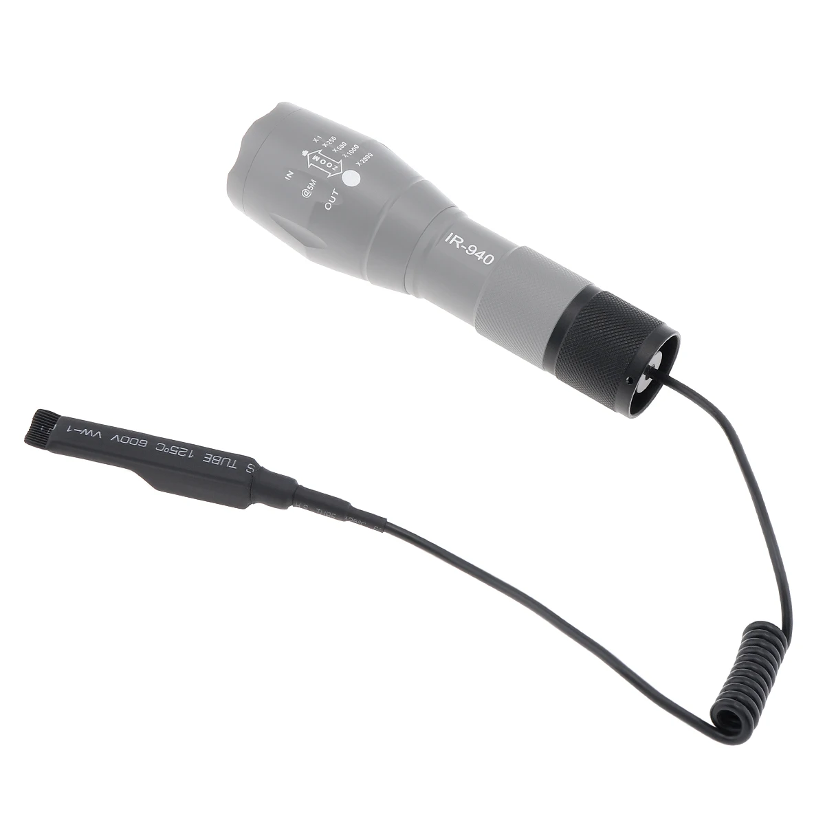 Flashlight Remote Pressure Switch Fit for A100/C8/T50 /B158/501B/502B Zoomable LED Torch Tactical LED Flashlight Accessories