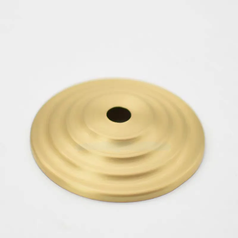 M10 Ceramic Desk Lamp Brass Base Cover Pure Copper Desk Lamp Plate I-Shaped Connector DIY Brass Lighting Hardware Accessories