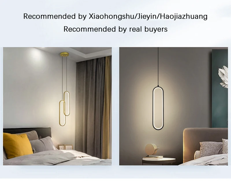 Nordic Pendant Light Hanging Lamps For Interior Lighting Fixture Living Bedroom Dining Table Home Decoration Pendant Lamp