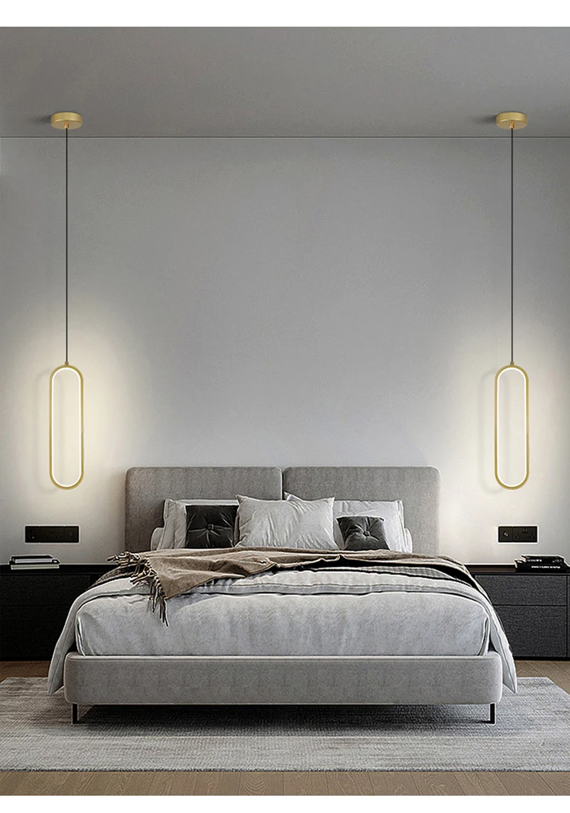 Nordic Pendant Light Hanging Lamps For Interior Lighting Fixture Living Bedroom Dining Table Home Decoration Pendant Lamp
