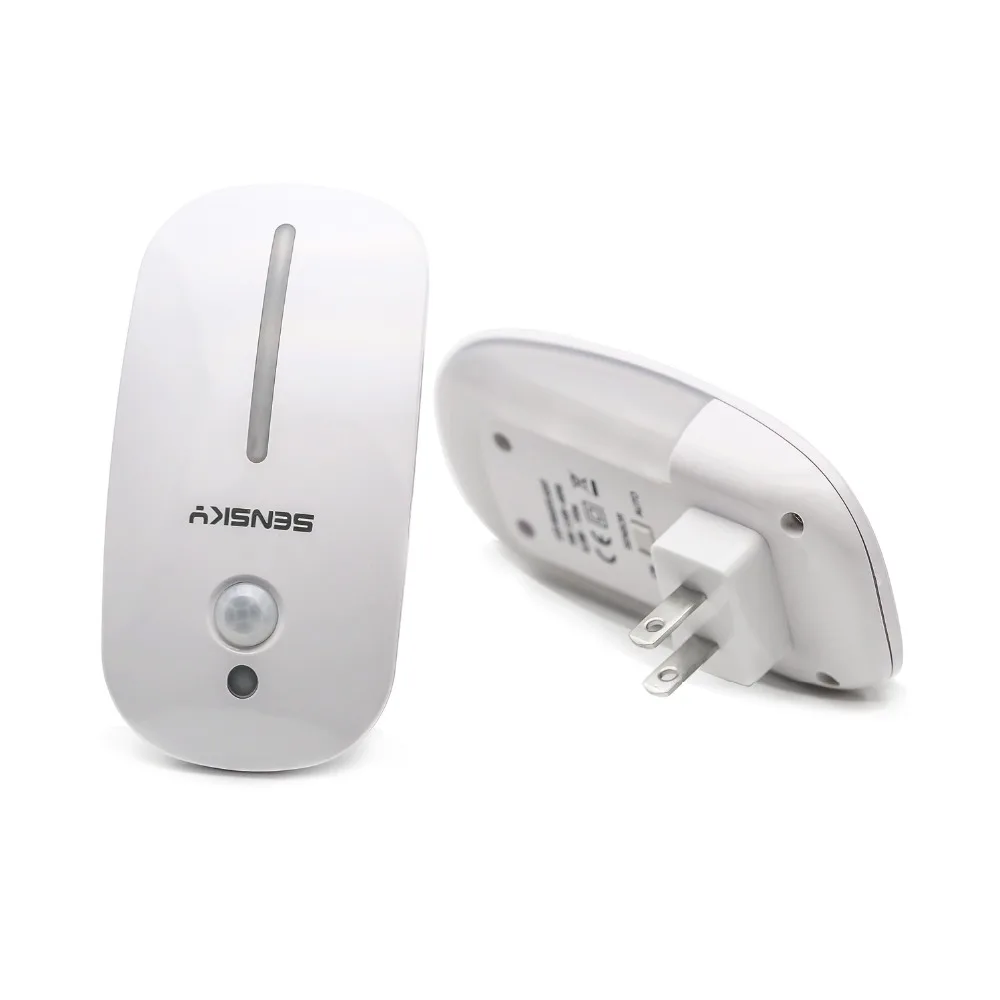 SENSKY Motion Sensor LED Night Light US PLUG EU PLUG UK PLUG For Hallway Pathway