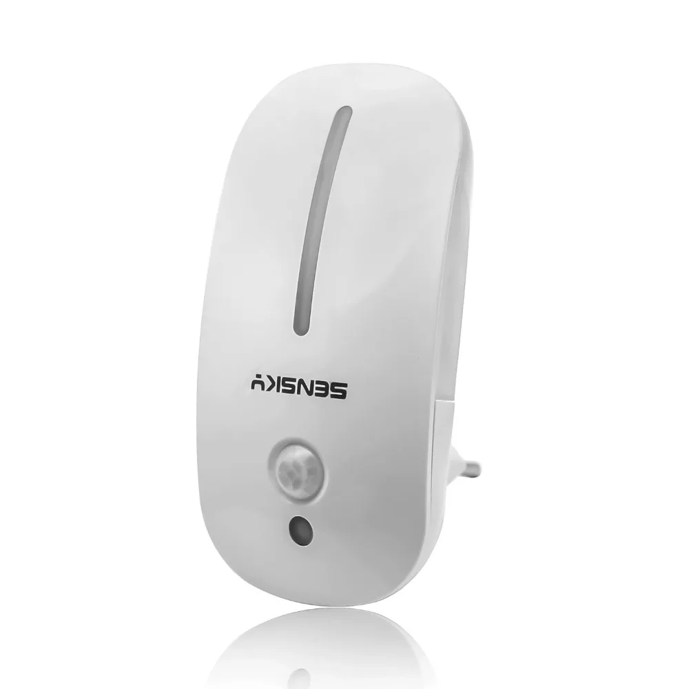 SENSKY Motion Sensor LED Night Light US PLUG EU PLUG UK PLUG For Hallway Pathway