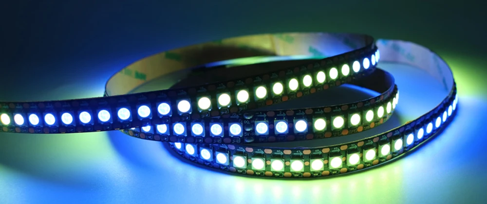 DC5V WS2812B Led Strip 74/96/144leds/m Individually Addressable Smart 5050RGB WS2812 Pixels Led Light IP30/65/67 Black/White PCB
