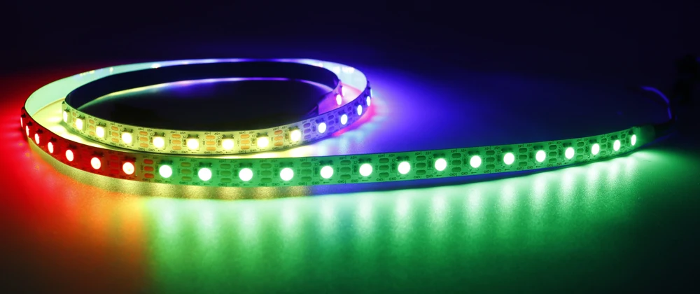 DC5V WS2812B Led Strip 74/96/144leds/m Individually Addressable Smart 5050RGB WS2812 Pixels Led Light IP30/65/67 Black/White PCB
