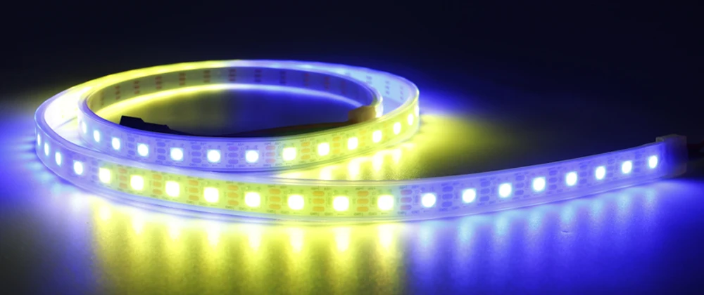 DC5V WS2812B Led Strip 74/96/144leds/m Individually Addressable Smart 5050RGB WS2812 Pixels Led Light IP30/65/67 Black/White PCB