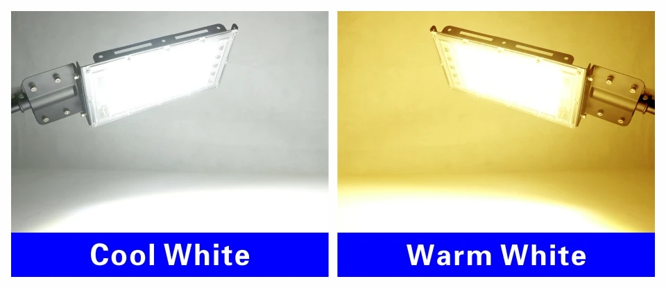100W LED Street Light AC 220V-240V Outdoor Floodlight Spotlight IP65 Waterproof Wall Light Garden Road Street Pathway Spot Light