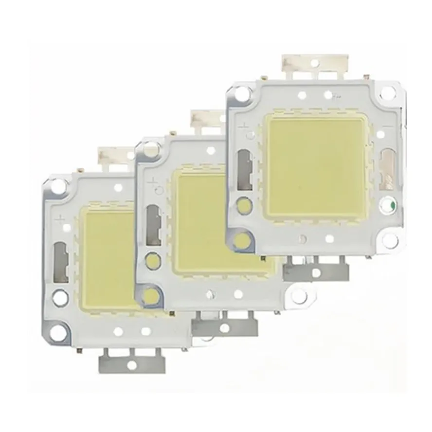 3pcs 10W 20W 30W 50W 100W LED Beads Light DC12V-36V Matrix COB Integrated LED Lamp Chip SMD For DIY Floodlight Spotlight Bulb