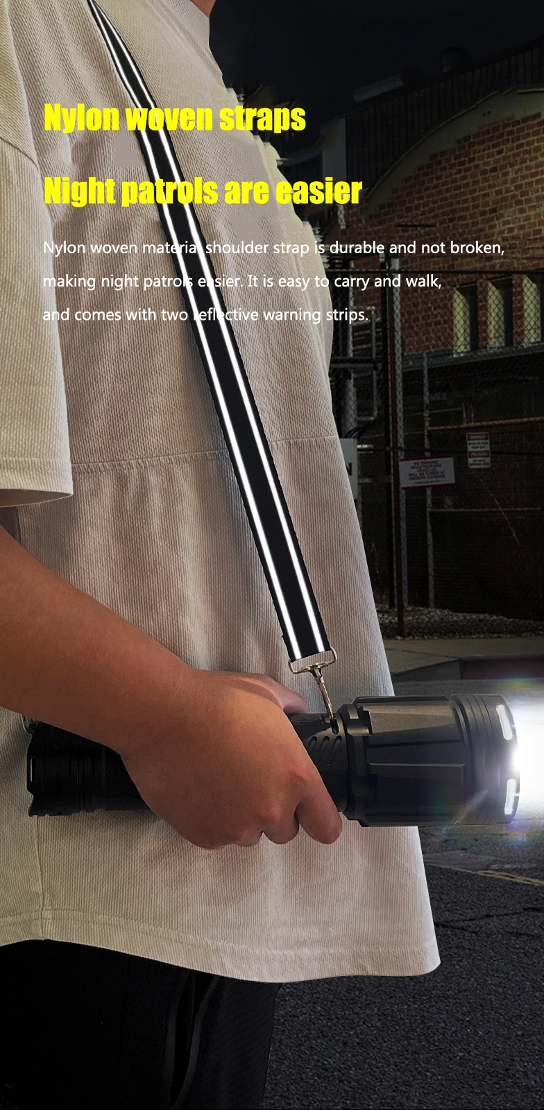 Powerful LED Flashlight Super Bright Spotlight Long Range Zoomable Emergency Torch Outdoor Tactical Flashlight Power Display