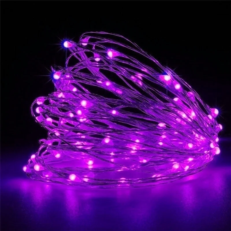 10/20M Copper Wire LED Lights String USB/Battery Waterproof Garland Fairy Light Christmas Wedding Party Decor Holiday Lighting