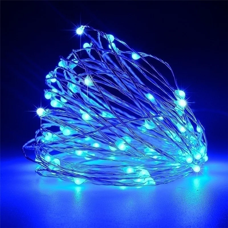 10/20M Copper Wire LED Lights String USB/Battery Waterproof Garland Fairy Light Christmas Wedding Party Decor Holiday Lighting