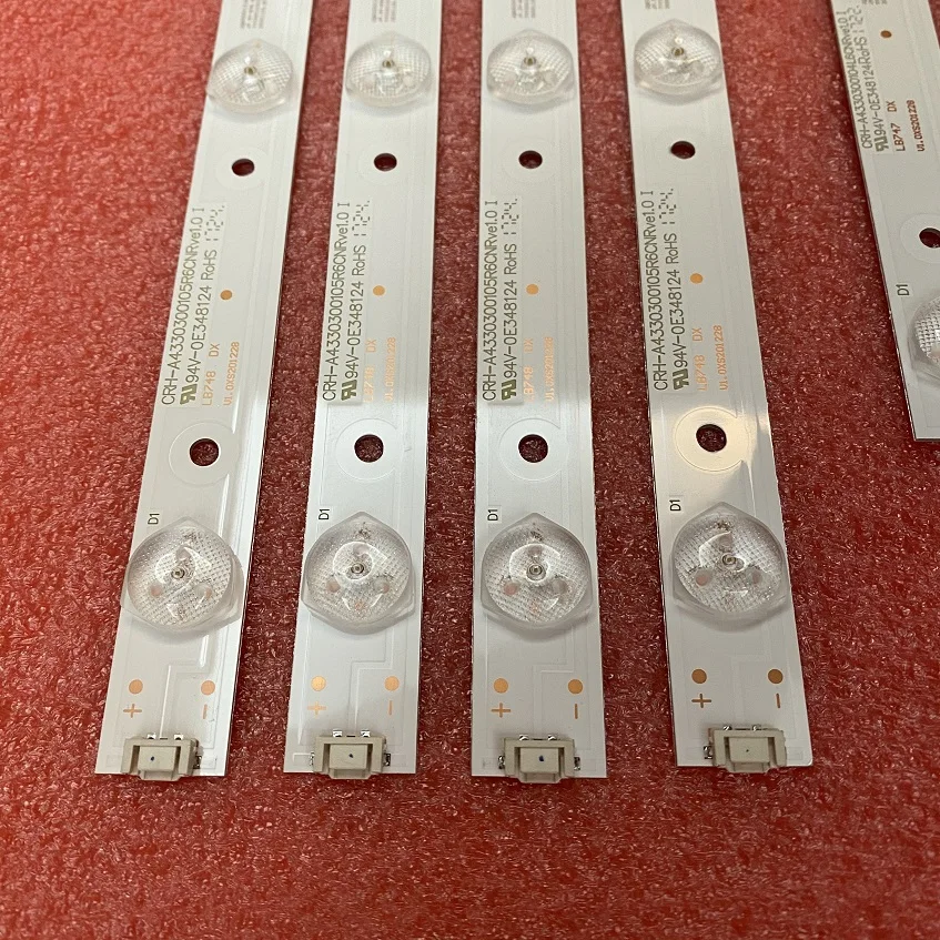 LED Backlight Strips for TV 43UJ620Y 43UG620V 43UJ620V 43UJ6200 SW43D09R SW43D09L-ZC22AG-02 303SW430039 303SW430038