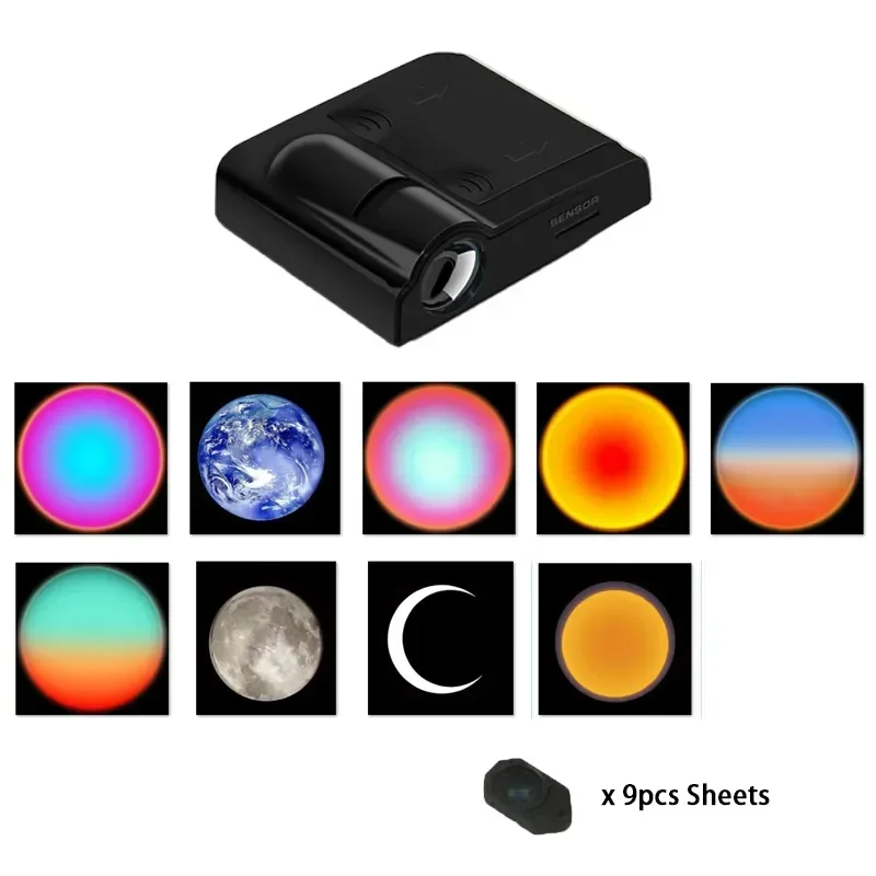 Ins Moon Projection Lamp Atmosphere Galaxy Light Night Light Projector Background Party Decor Birthday Gift Photo Props Korea