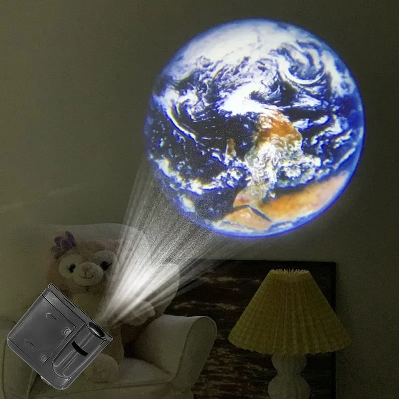 Ins Moon Projection Lamp Atmosphere Galaxy Light Night Light Projector Background Party Decor Birthday Gift Photo Props Korea