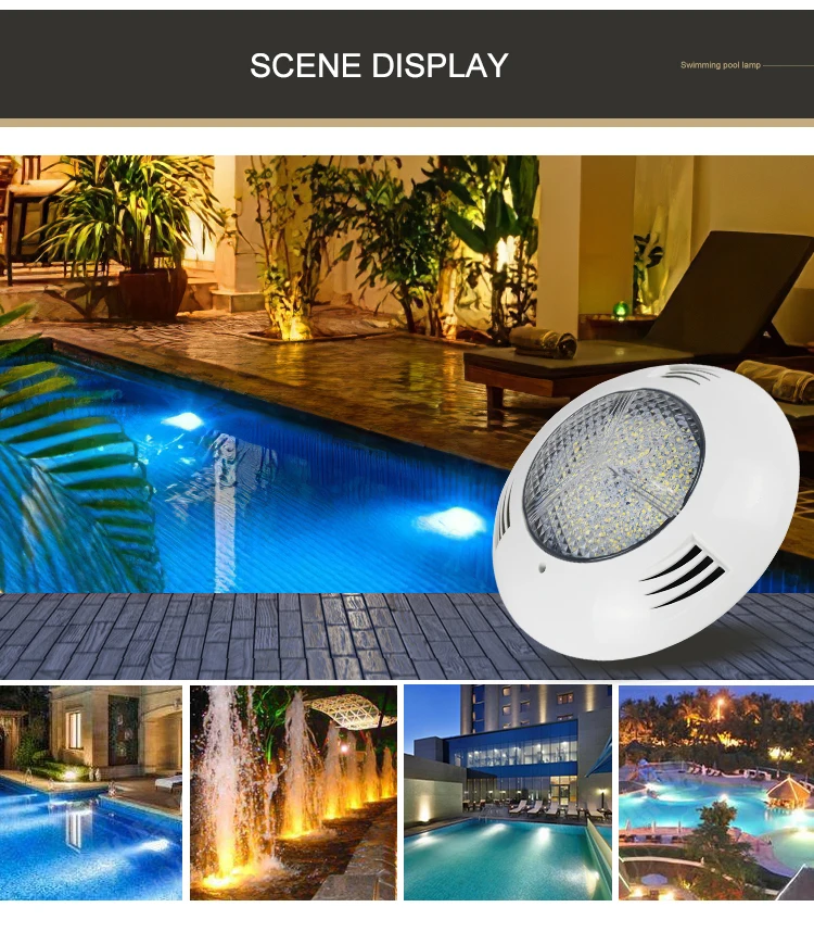 18/24/36/45W Swimming Pool Light with Remote Controller RGB Multi Color Outdoor LED Underwater AC12V IP68 Waterproof Lamp