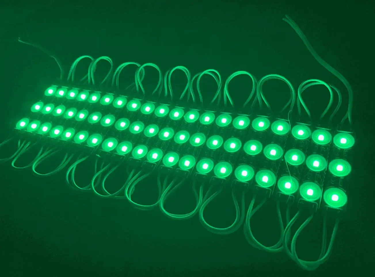20pcs DC12V 24V 2835 3LED Module Injection Waterproof IP67 Decorative 2835 Strip Bar Light Lamp White Red Green Blue Yellow Pink