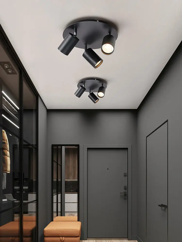 GU10 Spot Led Track Light Fixture 110V 220V Ceiling Spot Lighting Indoor for Living Room Decor Ceiling Chandelier Led Spotlights
