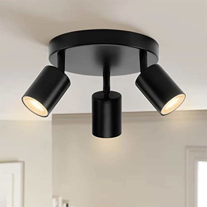 GU10 Spot Led Track Light Fixture 110V 220V Ceiling Spot Lighting Indoor for Living Room Decor Ceiling Chandelier Led Spotlights