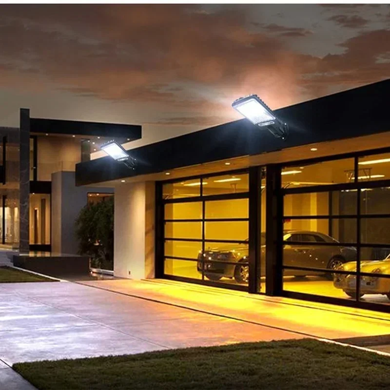 2025 350000LM Outdoor Solar Lights Motion Sensor Solar Waterproof Security Wall Lighting Garden Wall Courtyard Path Lighting