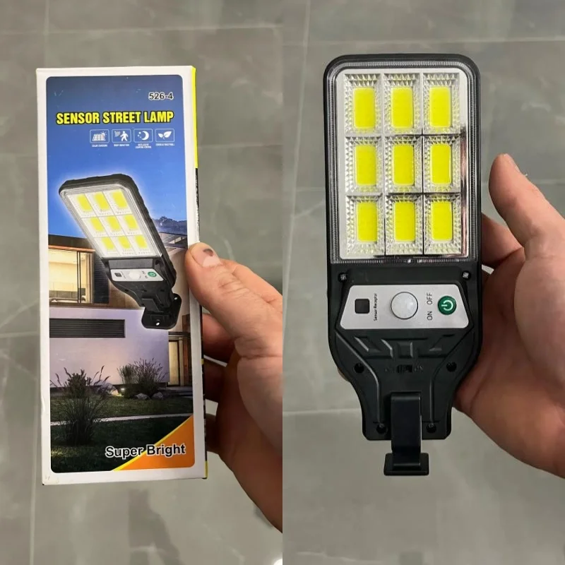 2025 350000LM Outdoor Solar Lights Motion Sensor Solar Waterproof Security Wall Lighting Garden Wall Courtyard Path Lighting