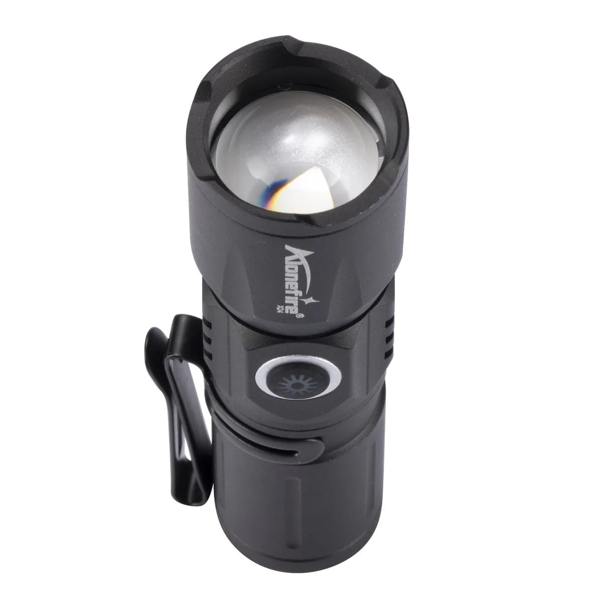 High Power Zoom Beam Light LED Lighting Mini Flashlight Type-C Usb Rechargeable Portable Pocket Torch Home Outdoor 16340 Battery