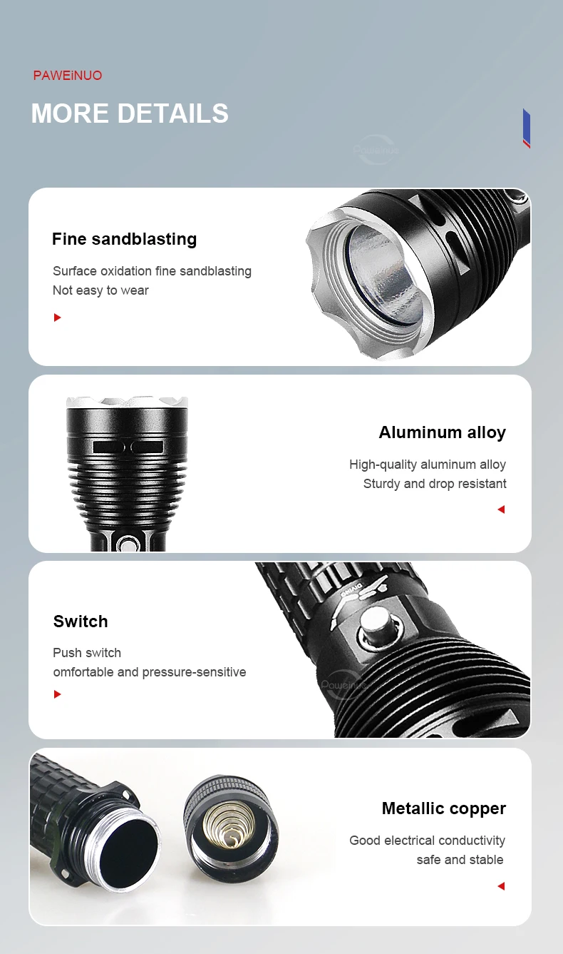Newest XHP360 Professional Diving Flashlight IPX8 Underwater Lamp High Power LED Flashlights Powerful Scuba Diving Torch Lantern