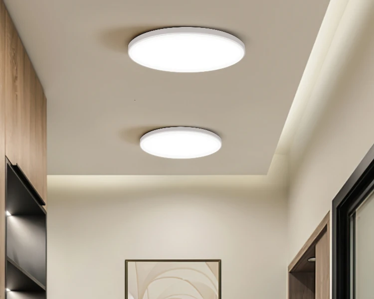 Radar Ceiling Lights Led Motion Sensor Light 220V Bathroom Induction Lamp for Porch Hallways Corridor Balcony Smart Ceiling Lamp